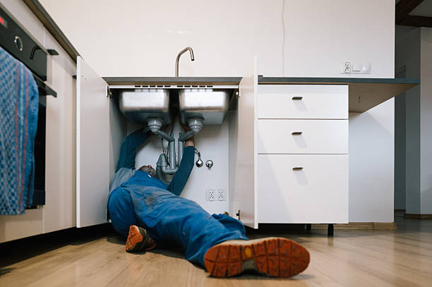 Professional Plumbing technician working in Burlington, NC